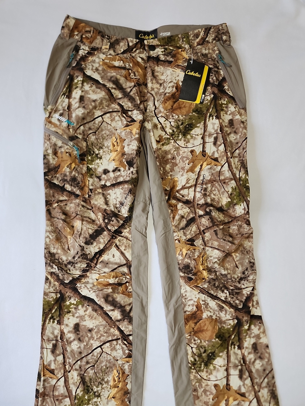 Cabela's Women's Camouflage Straight Leg Pants - Tan, Brown, Green